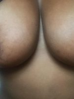 Huge Ebony GF tits