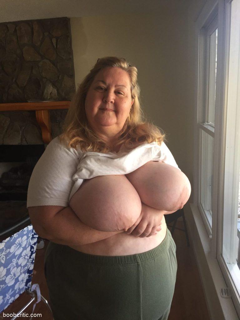 My wife’s huge milk tits