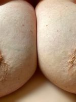 Nadine's big hard nipples