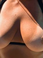 Natural Tan Line Tits