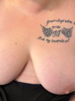 Wife’s tits out ready for hotel fun