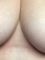 my boobs at work