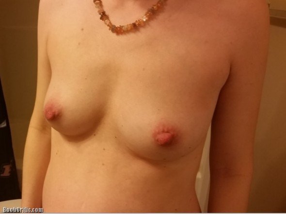 My Pregnant Tits Fresh Out of my Bra!