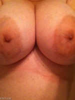 My large boobs with large nipples