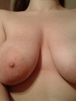 Big natural wife boobs