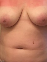Wife's great natural tits