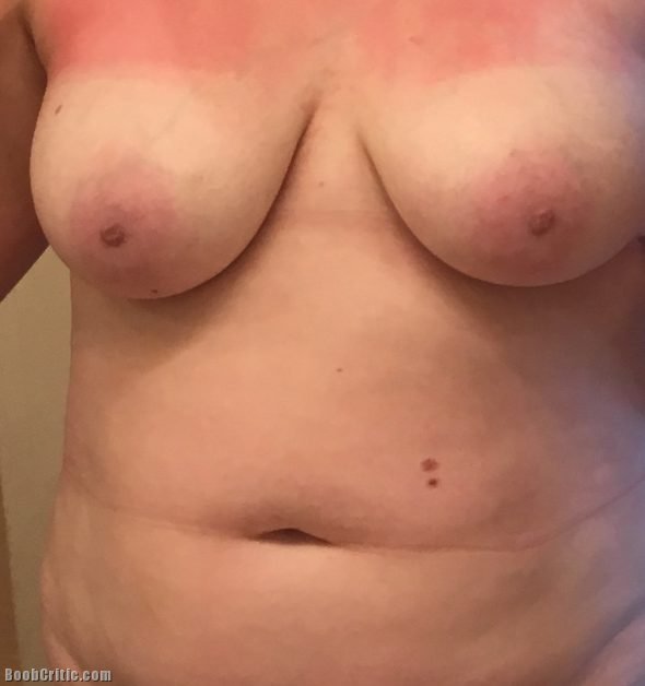Wife’s great natural tits
