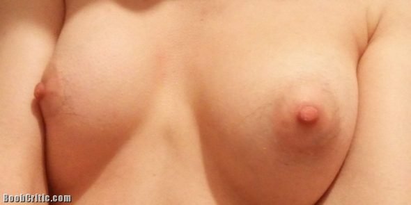 My girlfriend’s small tits