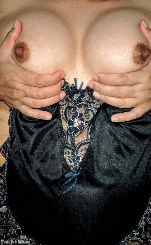 Hard Nipples of my wife Jaara